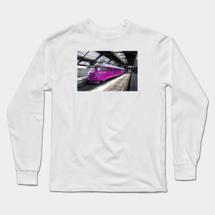 Locomotive / Swiss Artwork Photography Long Sleeve T-Shirt